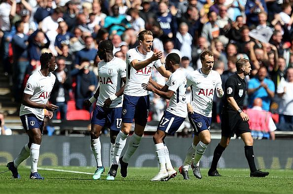 Tottenham Hotspur v Leicester City - Premier League - Wembley Stadium
